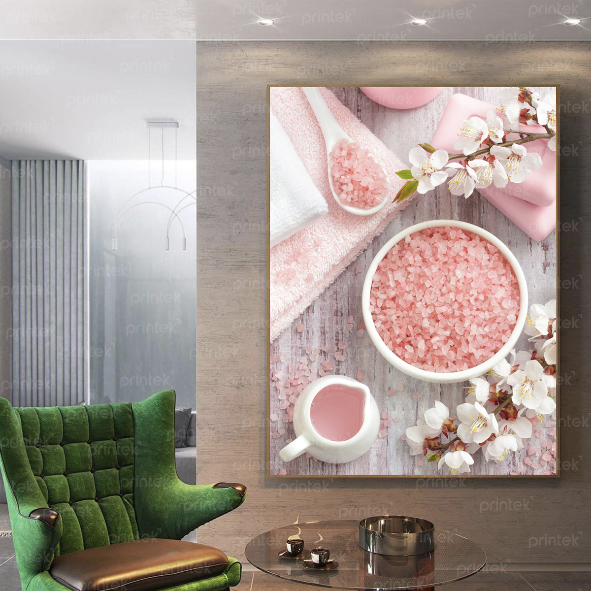 Tranh trang trí spa, tranh thẩm mỹ viện - ST220941