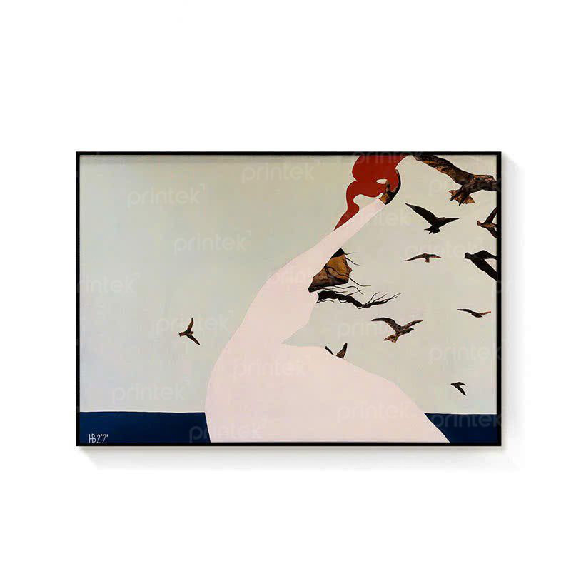 Tranh treo tường chân dung, tranh canvas - CD9648