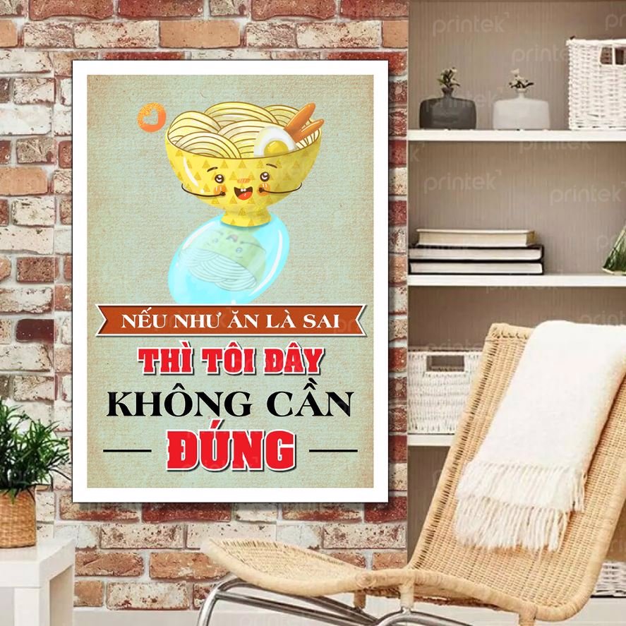 Tranh động lực nhà hàng cỡ 40x60cm – NH014