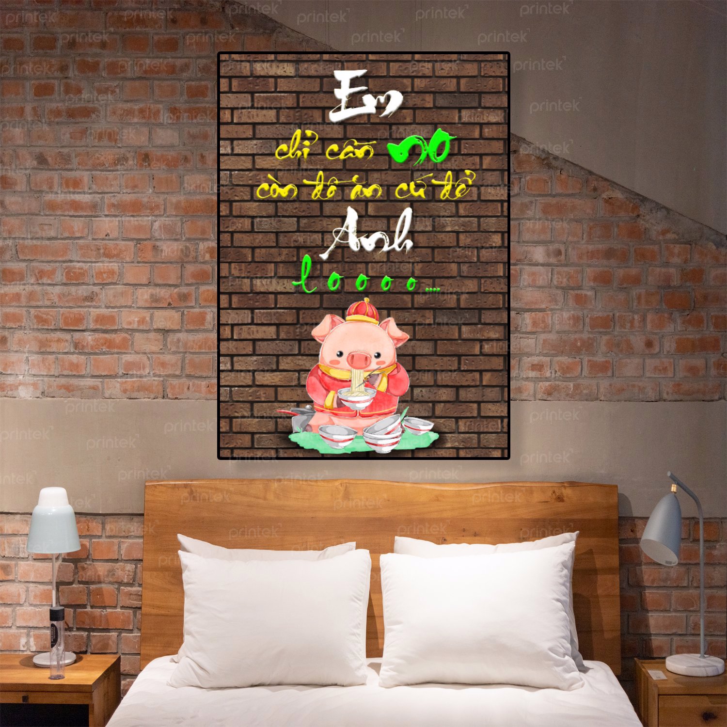 Tranh động lực nhà hàng cỡ 40x60cm – NH006