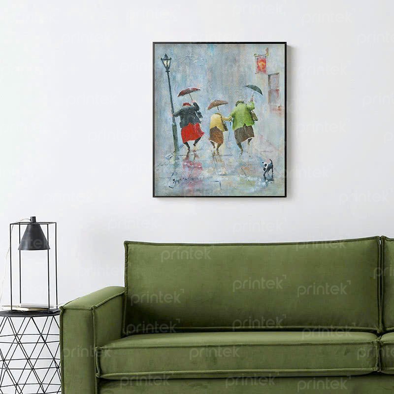 Tranh hoạt hình, tranh treo tường canvas - TT1342