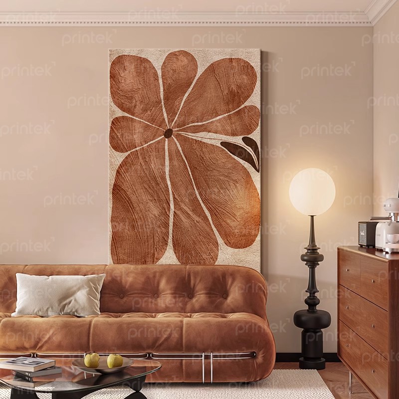 Tranh trừu tượng Wabi Sabi, in tranh theo yêu cầu – P03