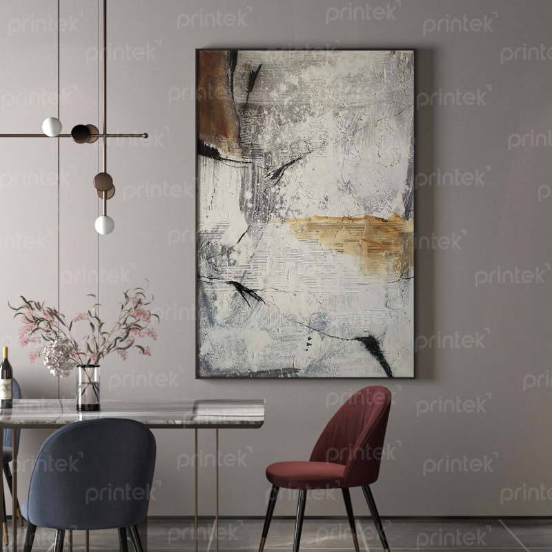 Tranh trừu tượng Wabi Sabi, in theo yêu cầu - TB332457810