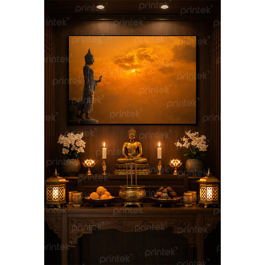Tranh Phật trang trí phòng thờ – MS4468