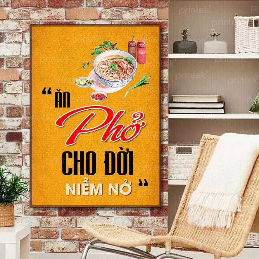 Tranh động lực nhà hàng cỡ 40x60cm – NH017