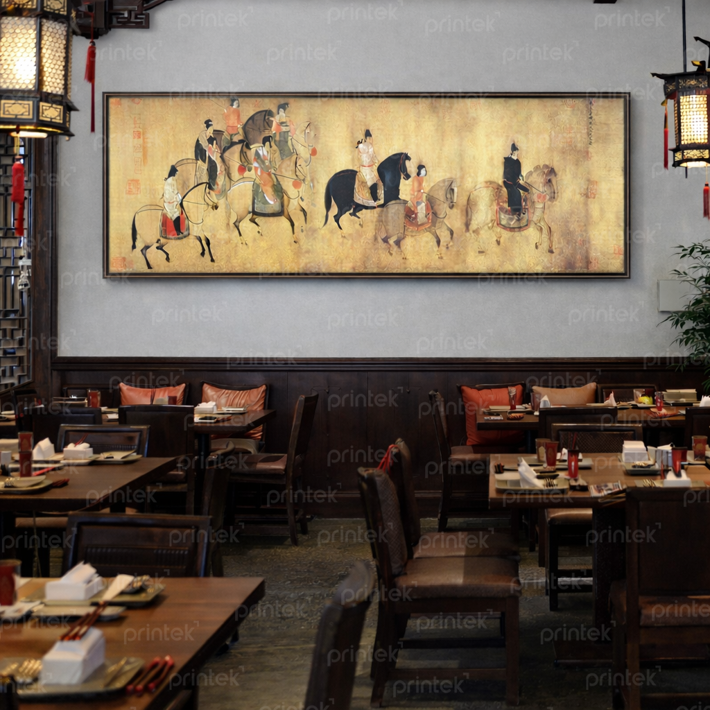 Tranh cổ Trung Hoa, đã có khung - PC2325