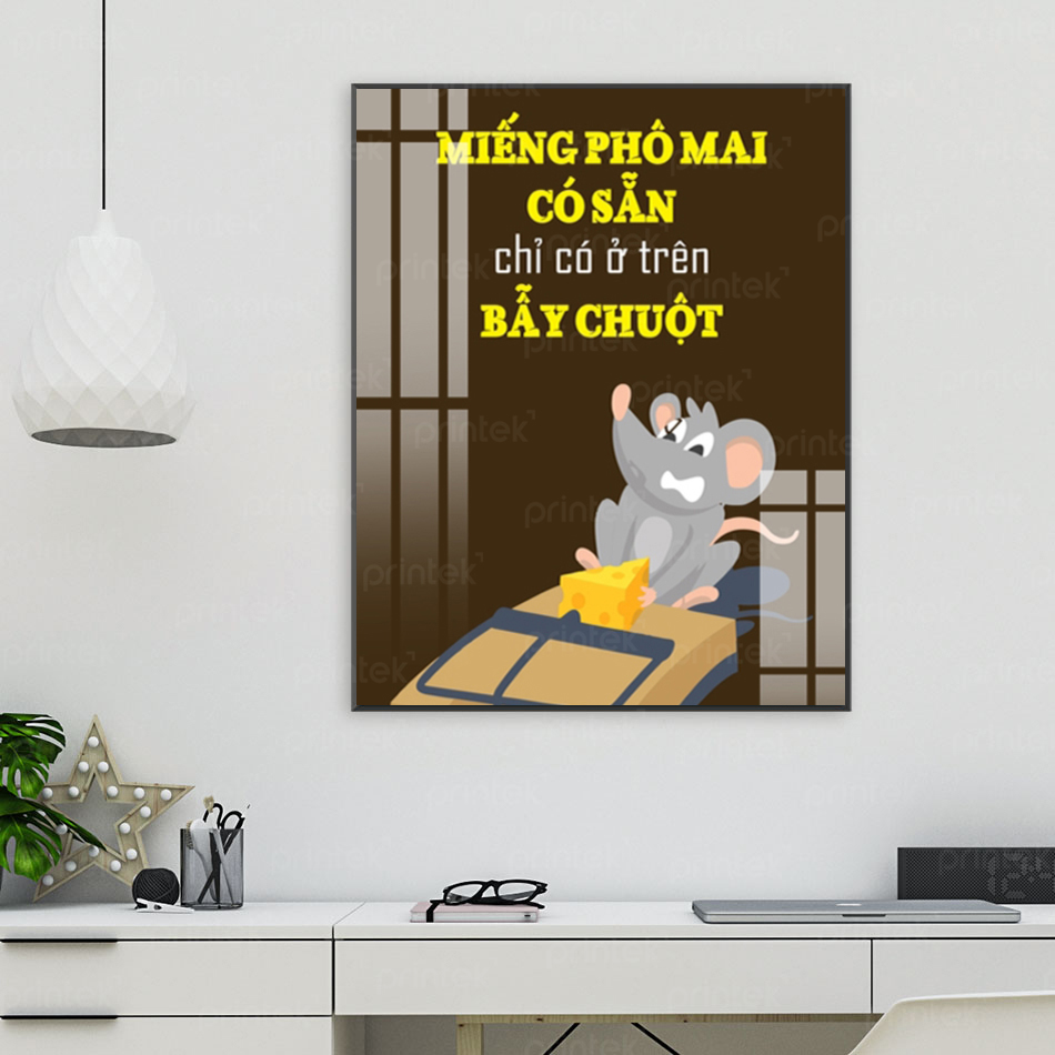 Tranh động lực văn phòng, cỡ 40x60cm – FDL661