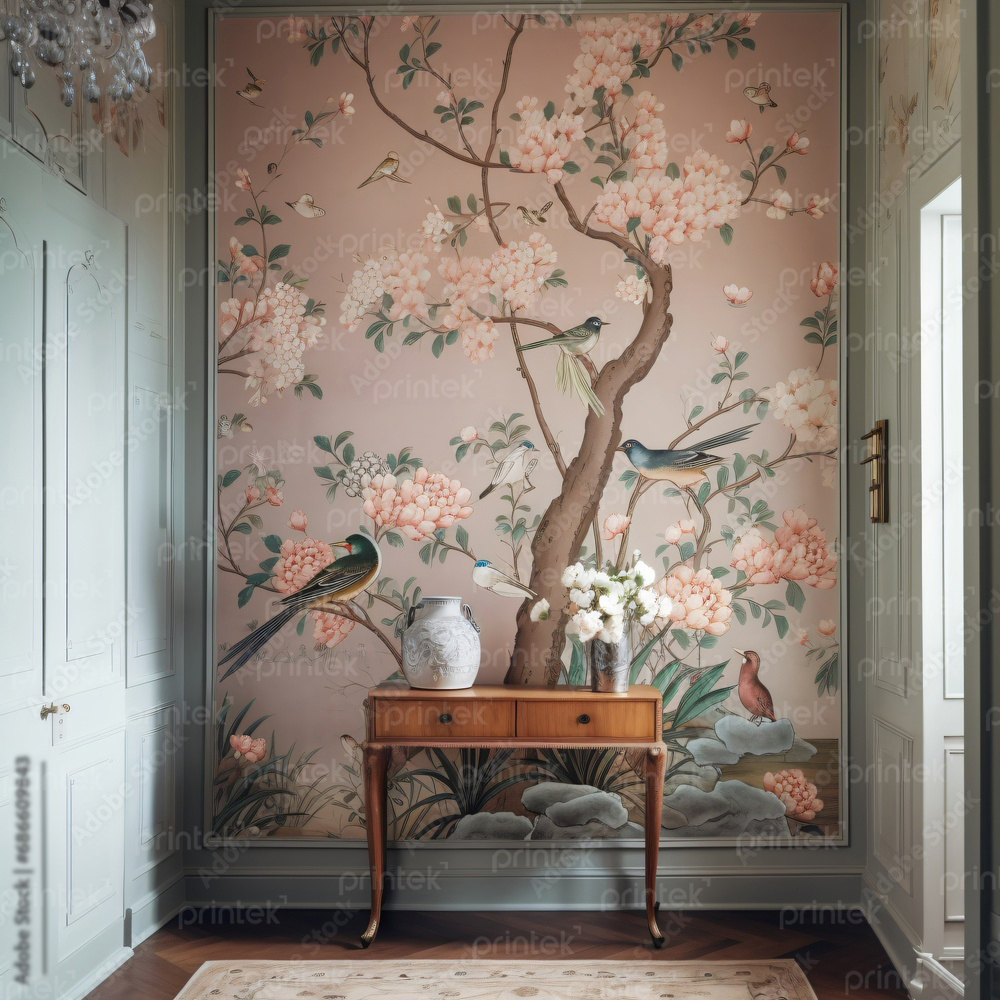 Tranh dán tường phong cách Indochine – TT9843