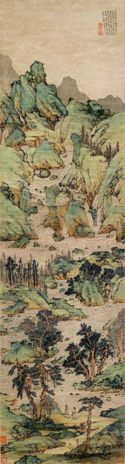 Tranh thủy mặc cổ phong Trung Quốc