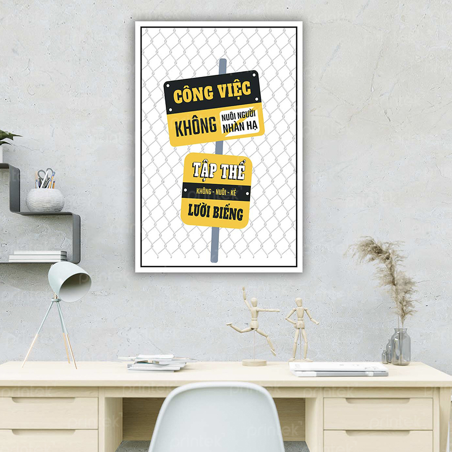 Tranh động lực văn phòng, cỡ 40x60cm – DL001-88