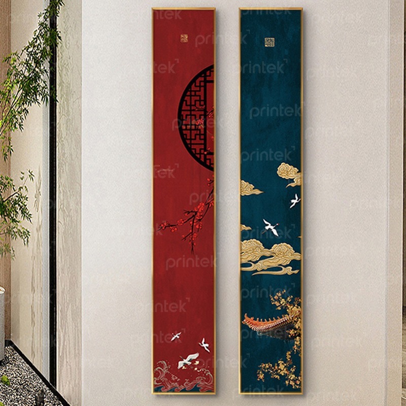 Bộ 2 tranh canvas treo tường phòng khách - HC-111342020