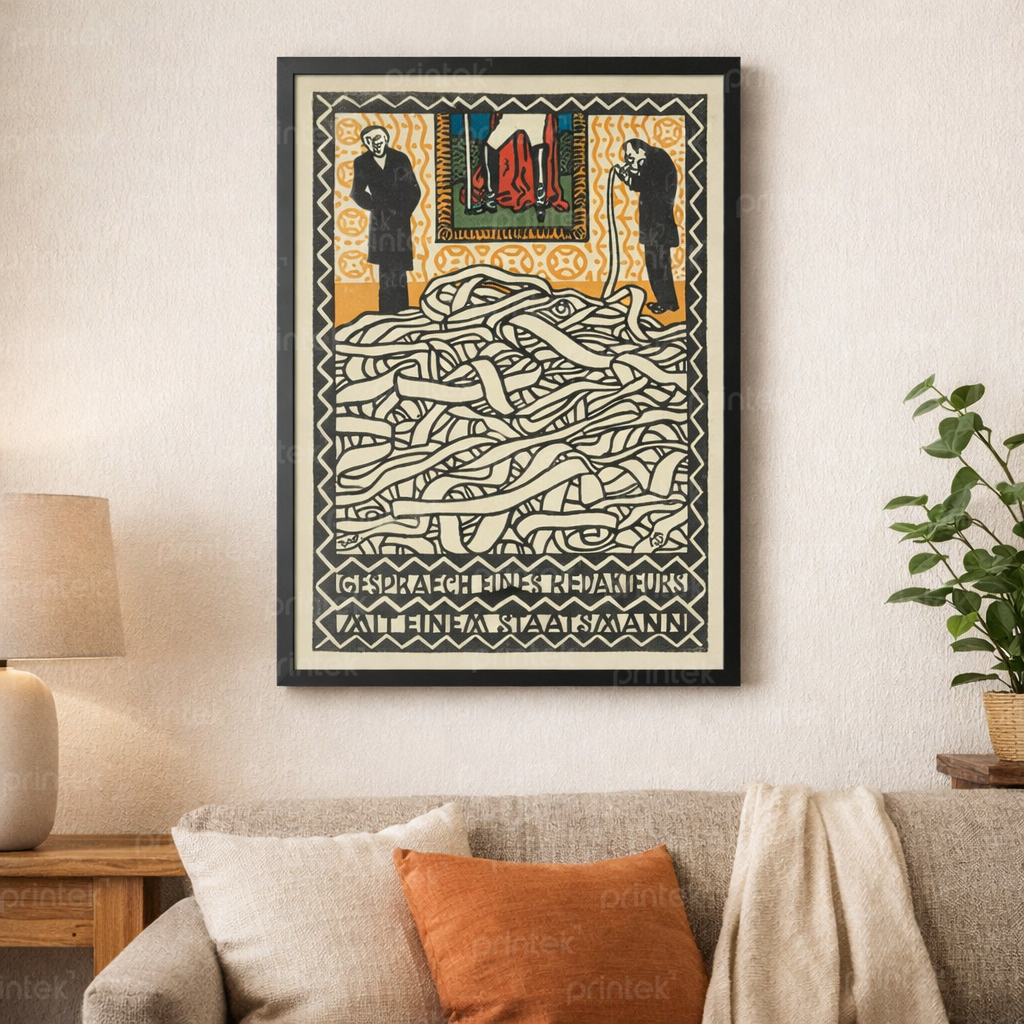 Tranh trừu tượng, tranh treo tường canvas - TT2112