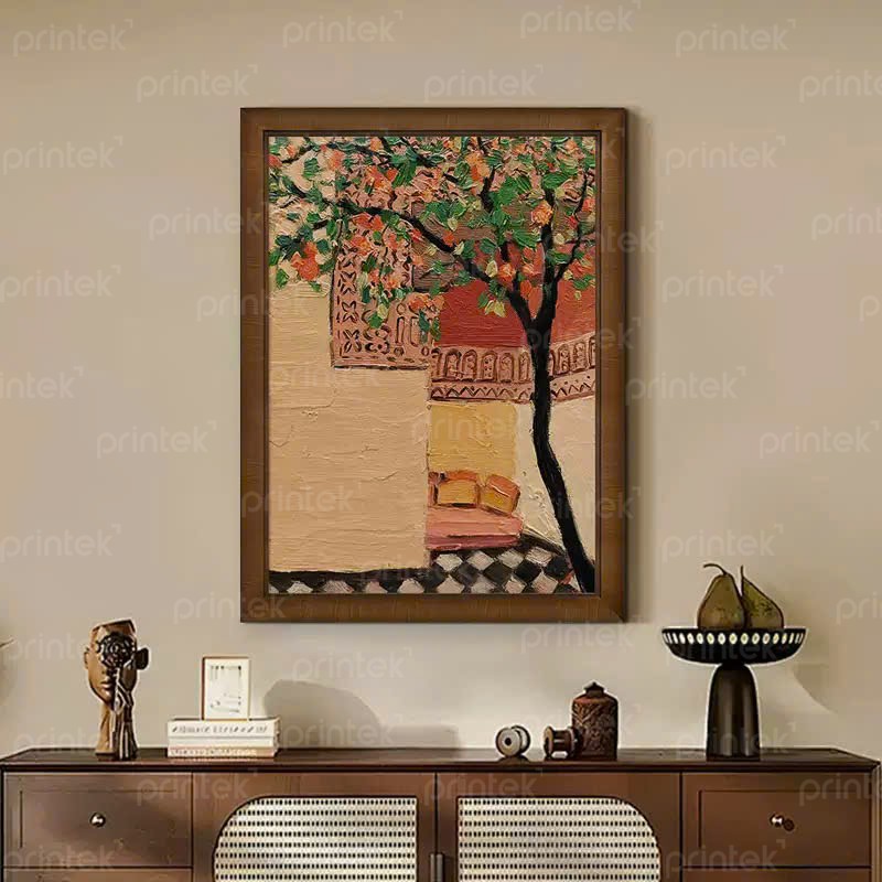 Tranh trừu tượng hiện đại treo tường - TT0083