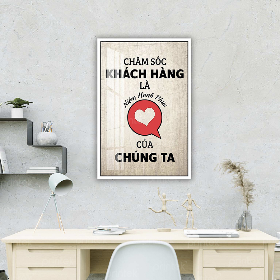 Tranh động lực văn phòng, cỡ 40x60cm - DL001-168
