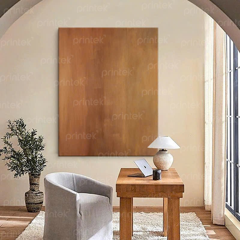 Tranh trừu tượng Wabi Sabi, tranh tối giản - TT5714