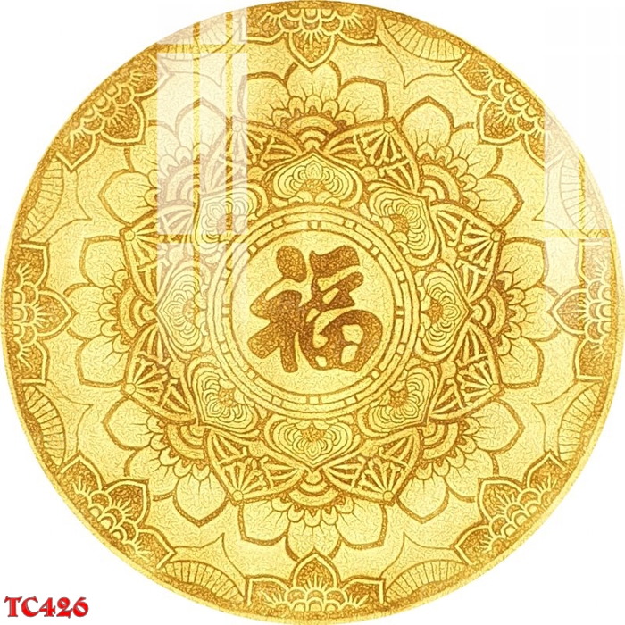 Tranh trúc chỉ đèn led - TC42611