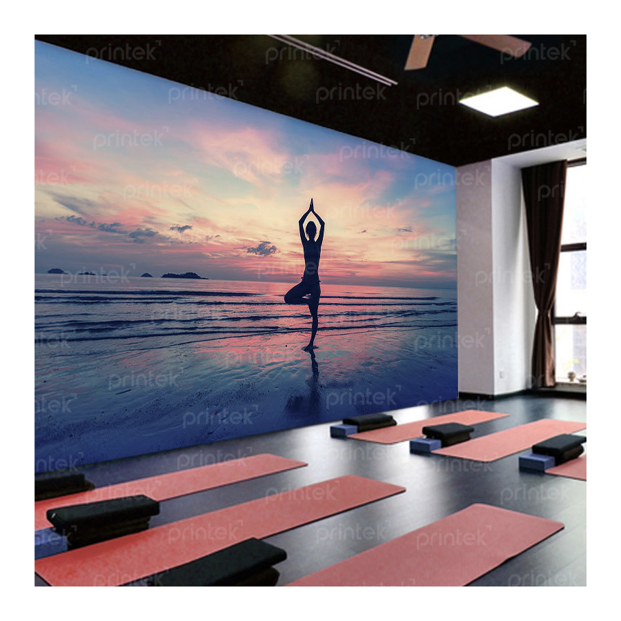 Tranh dán tường yoga - 01CN013D