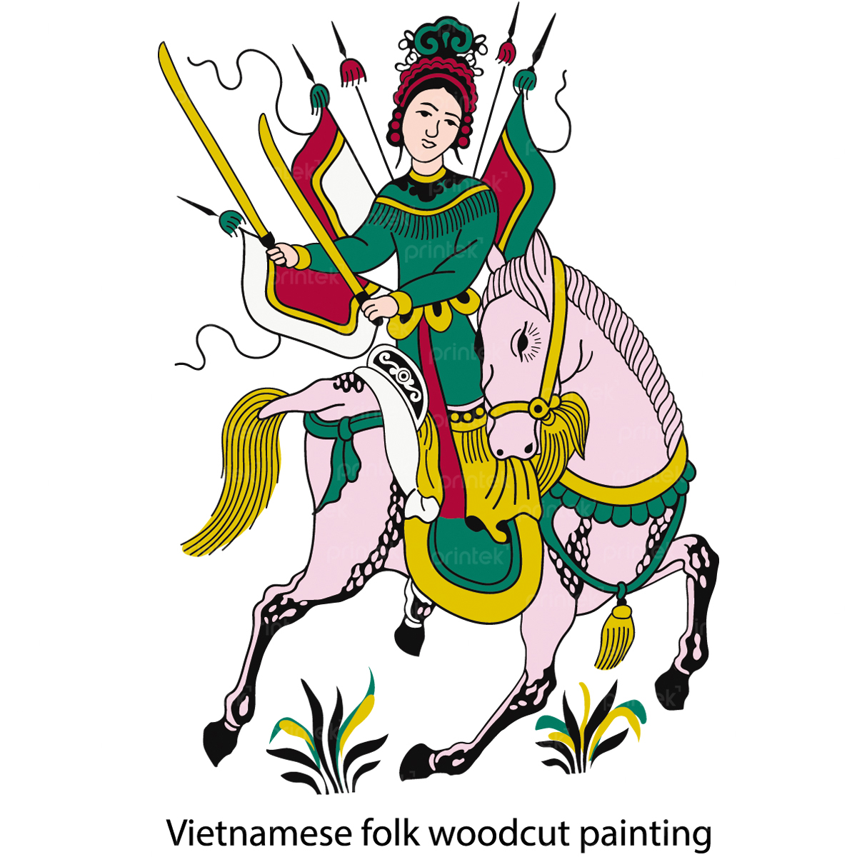 Tranh dân gian Đông Hồ – DC-VN22