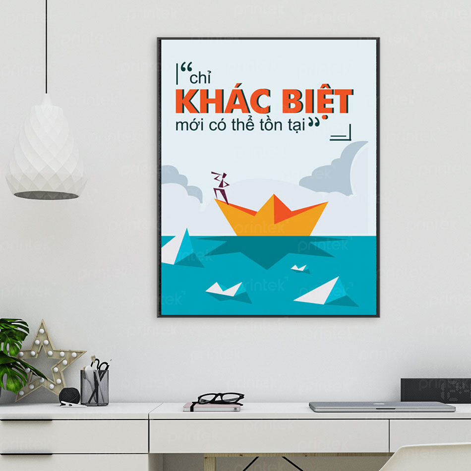Tranh động lực văn phòng, cỡ 40x60cm – DL-TVB111