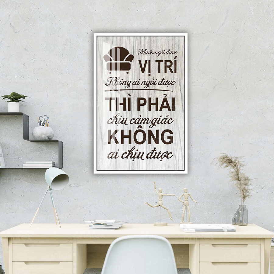 Tranh động lực văn phòng, cỡ 40x60cm – DL001-126