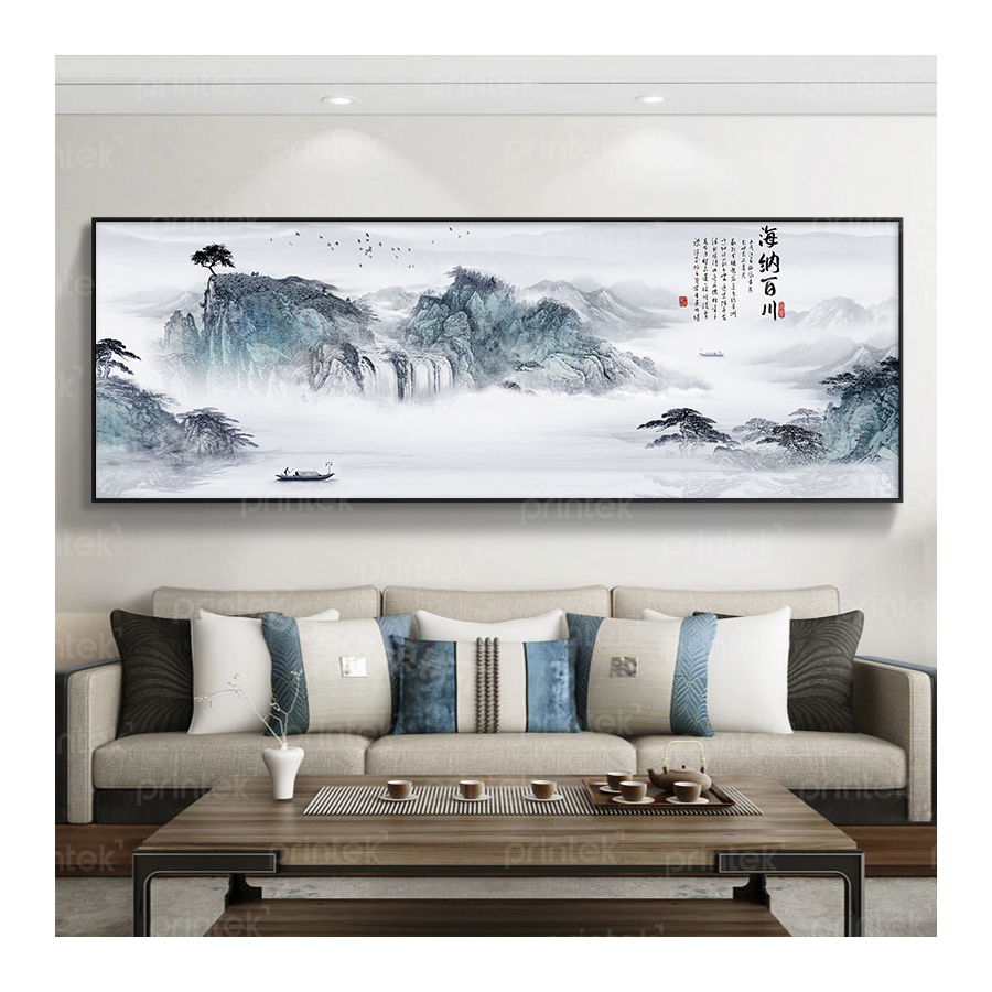 Tranh thuỷ mặc, đã có khung - TM1728