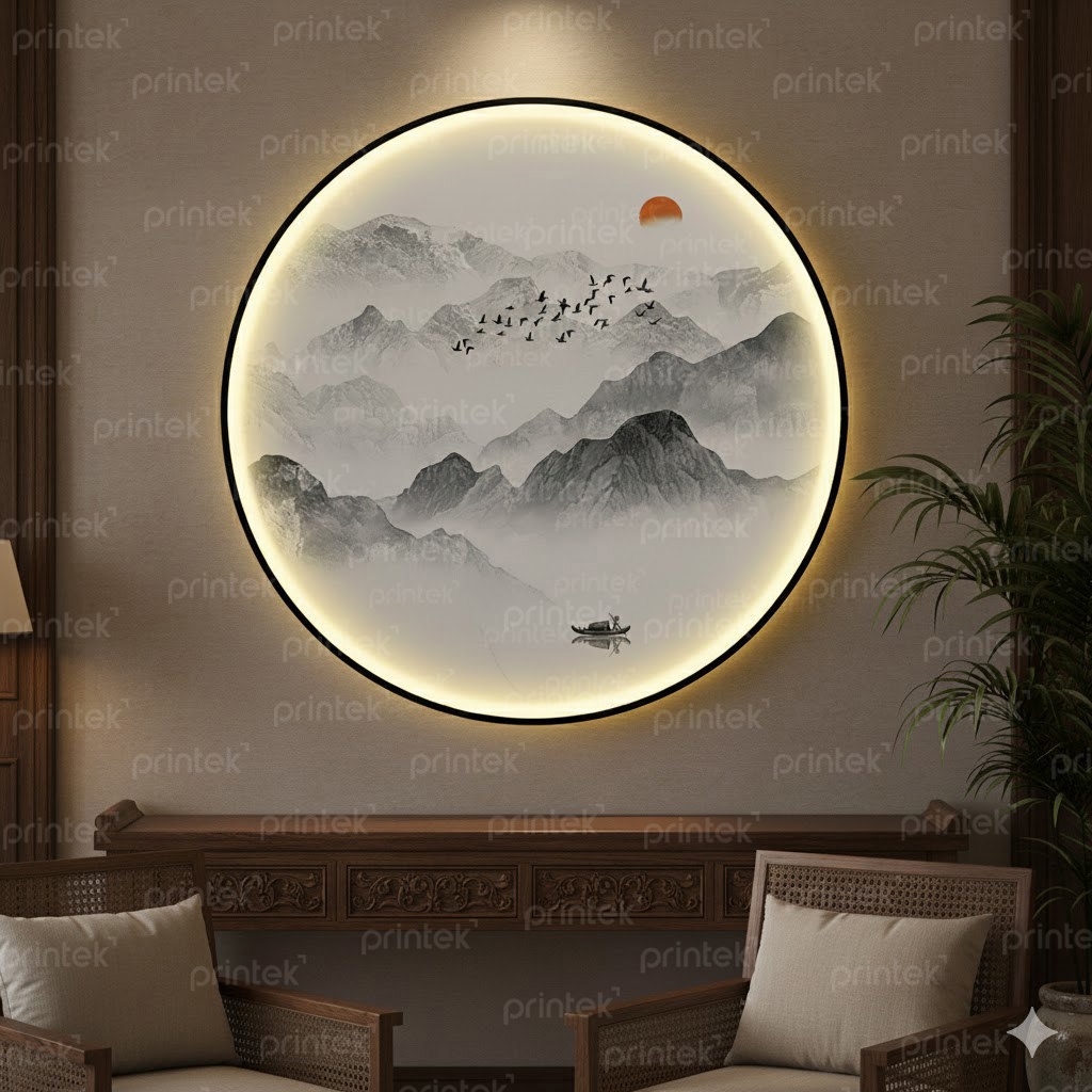 Tranh đèn led