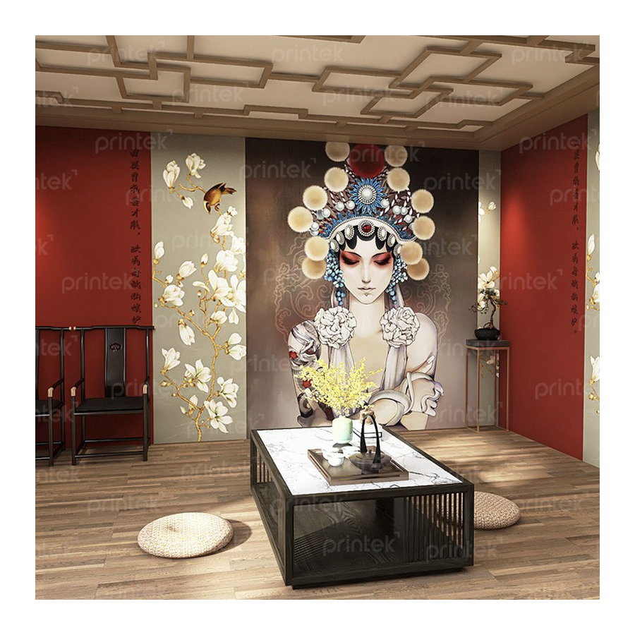 Tranh dán tường quán lẩu - nướng Trung Quốc - ADB33245563