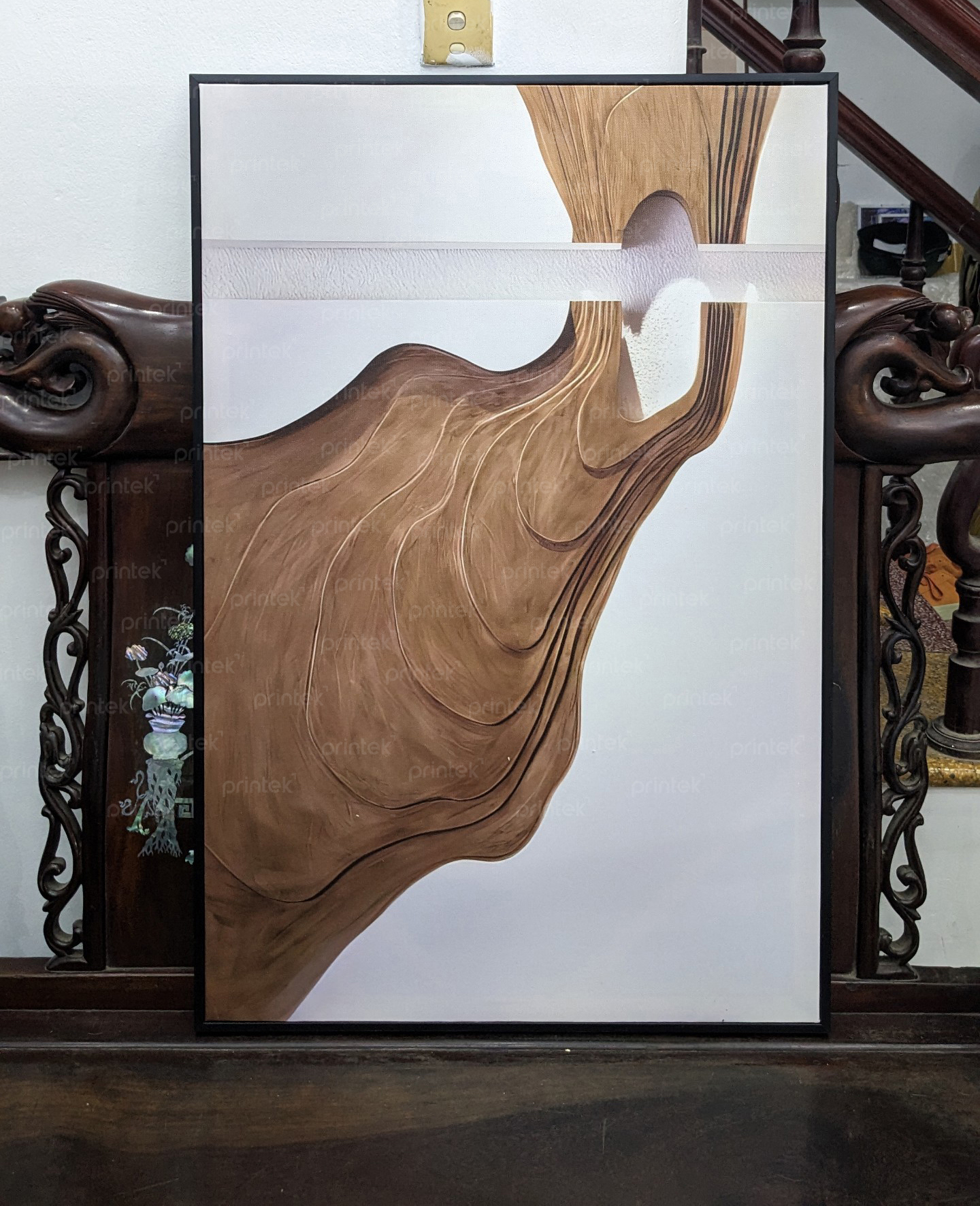 Tranh trừu tượng Wabi Sabi