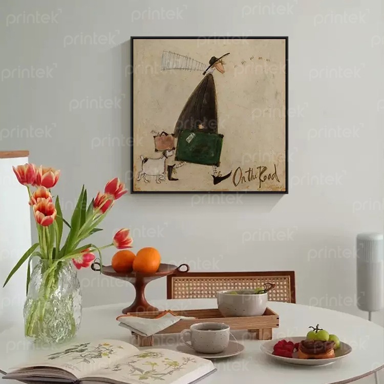 Tranh hoạt hình treo tường phòng ăn – TT3478