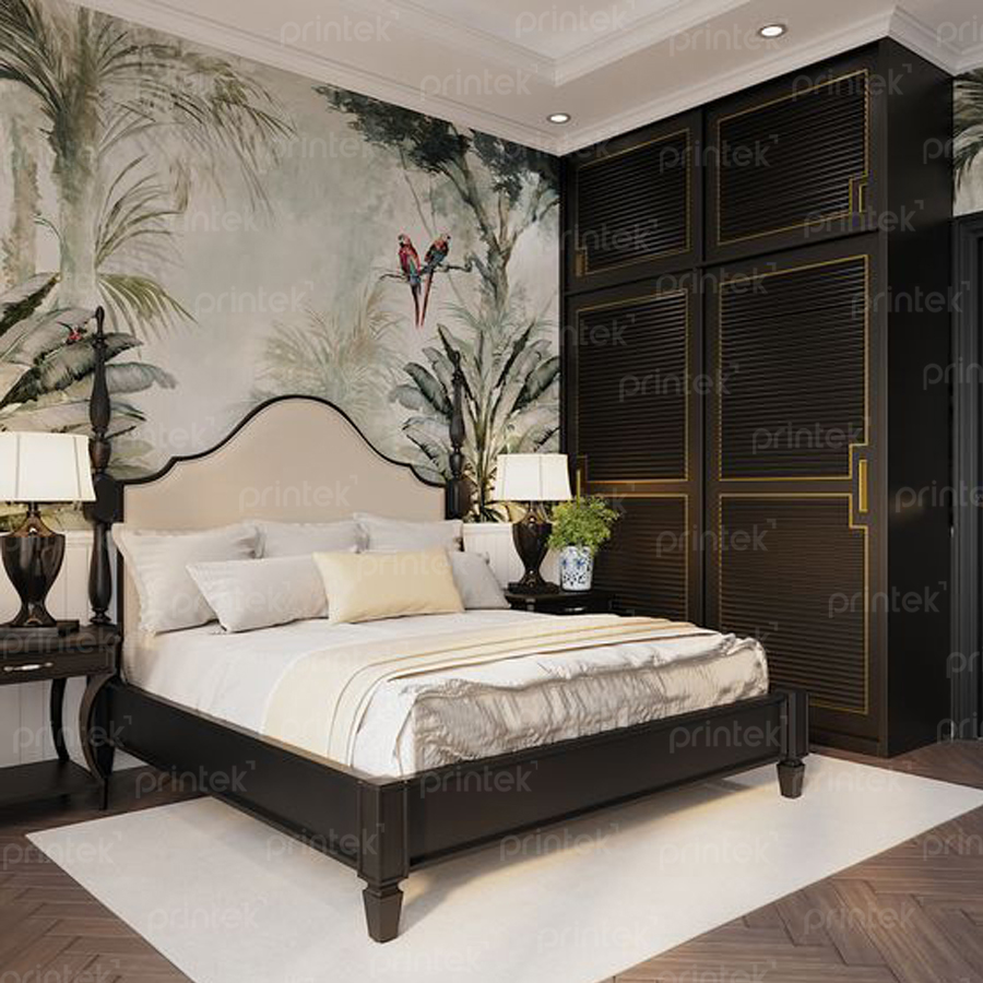 Tranh dán tường cao cấp, trọn gói thi công - DT015