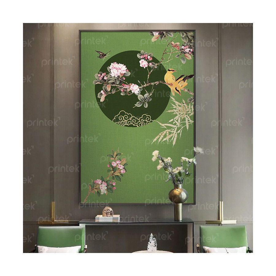 Tranh treo tường phong cách indochine, tranh treo tường phòng khách - ADB332457721