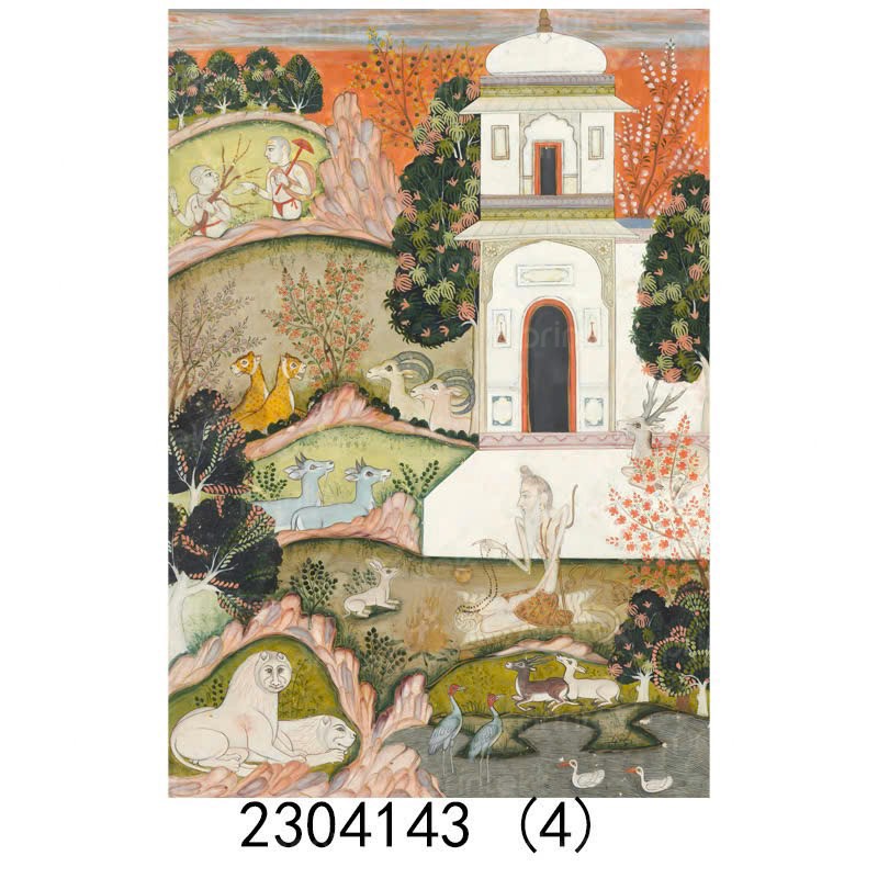 Tranh phong cách Mughal Ấn Độ