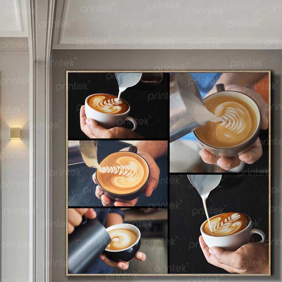 Tranh trang trí quán cafe, đã có khung – ST2209107