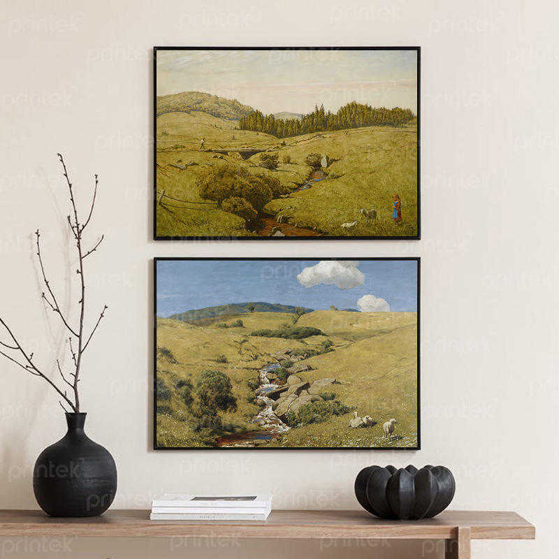 Tranh phong cảnh Châu Âu, tranh treo tường canvas - TT0112
