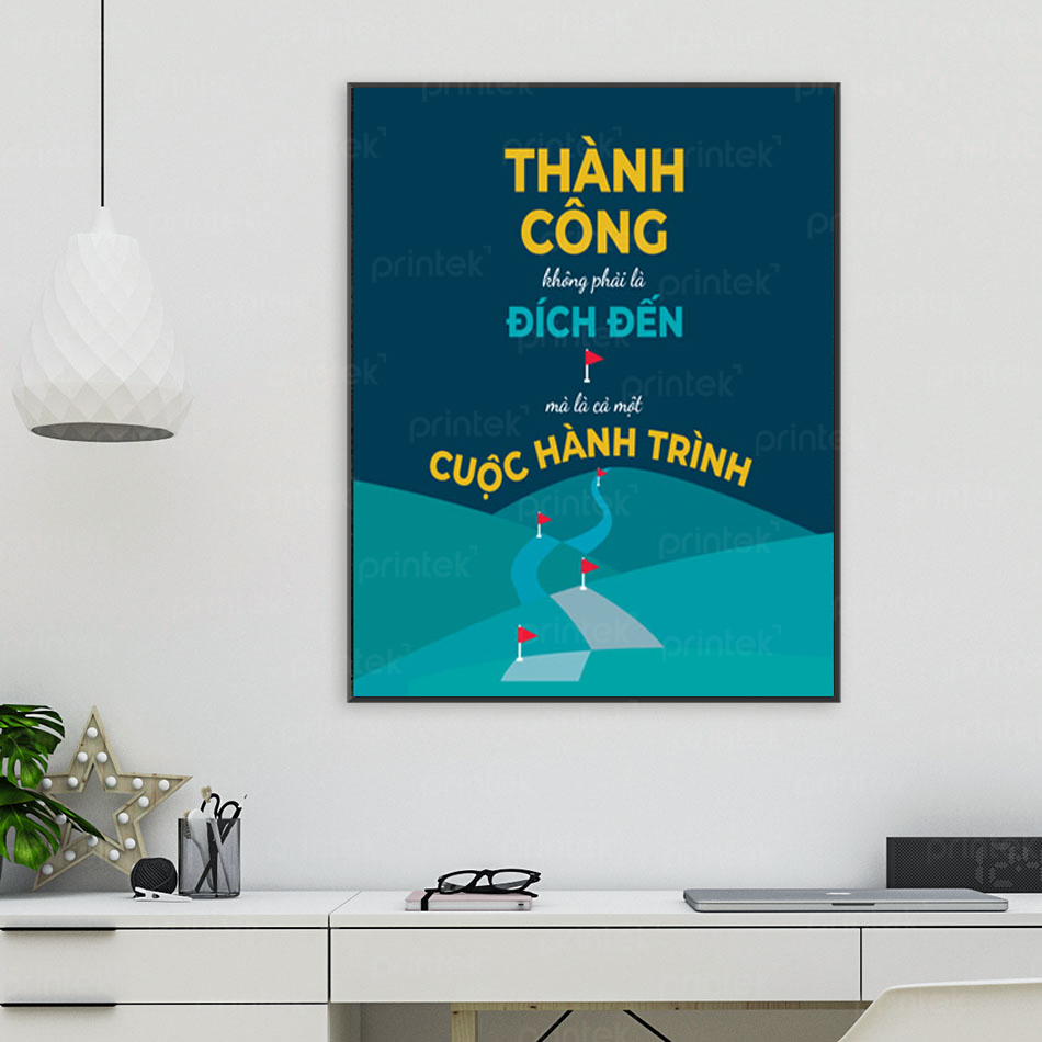 Tranh động lực văn phòng, cỡ 40x60cm - DL-TVB146