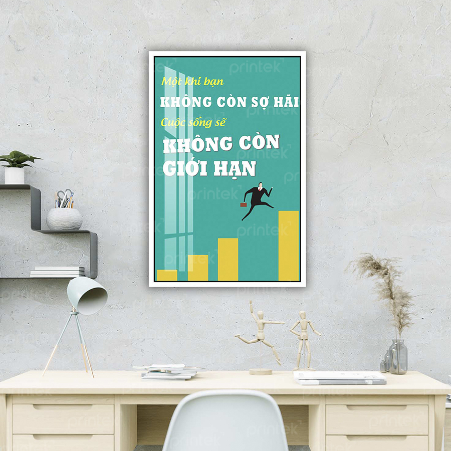 Tranh động lực văn phòng, cỡ 40x60cm – DL001-104