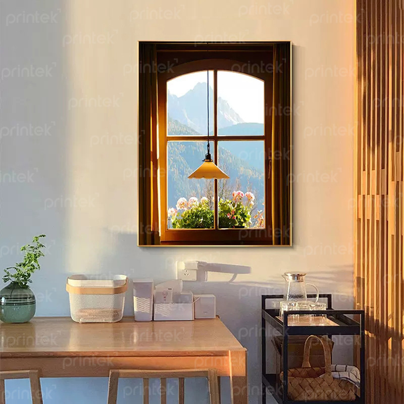 Tranh cửa sổ trang trí phòng ăn - TT0178