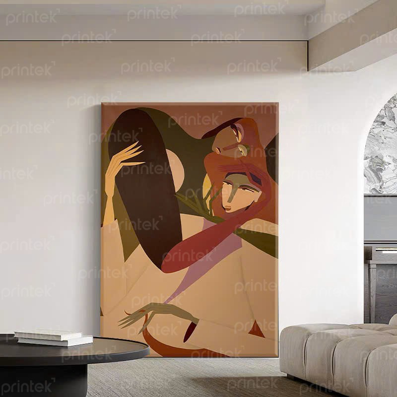 Tranh chân dung, tranh treo tường canvas - CD9156