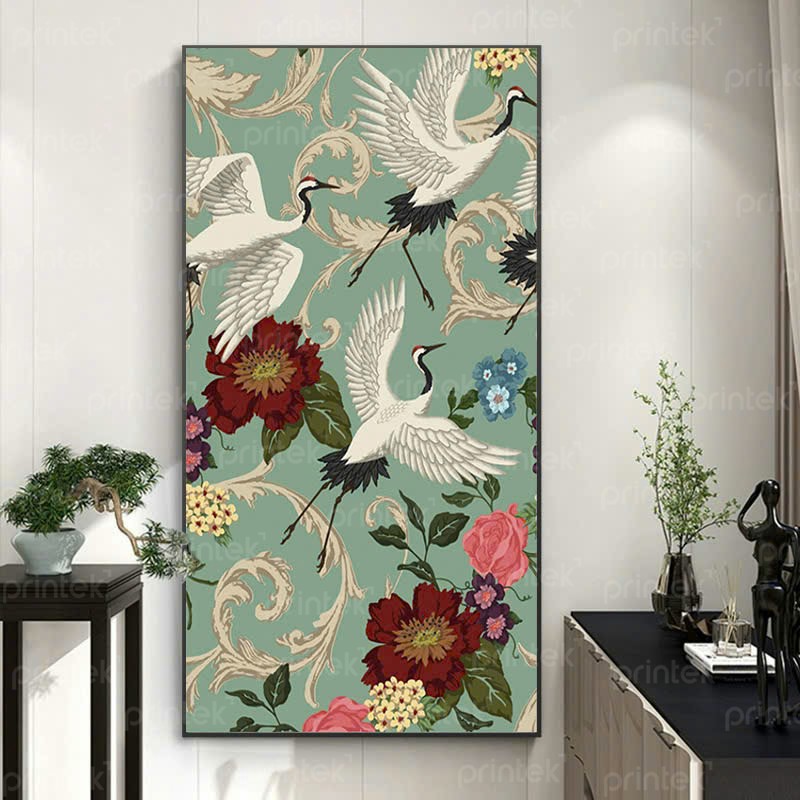 Tranh phong cách indochine, tranh canvas treo tường - IN5199