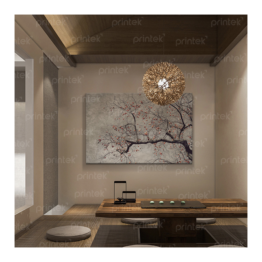Tranh phong cảnh trang trí nhà hàng, đã có khung - PC1785