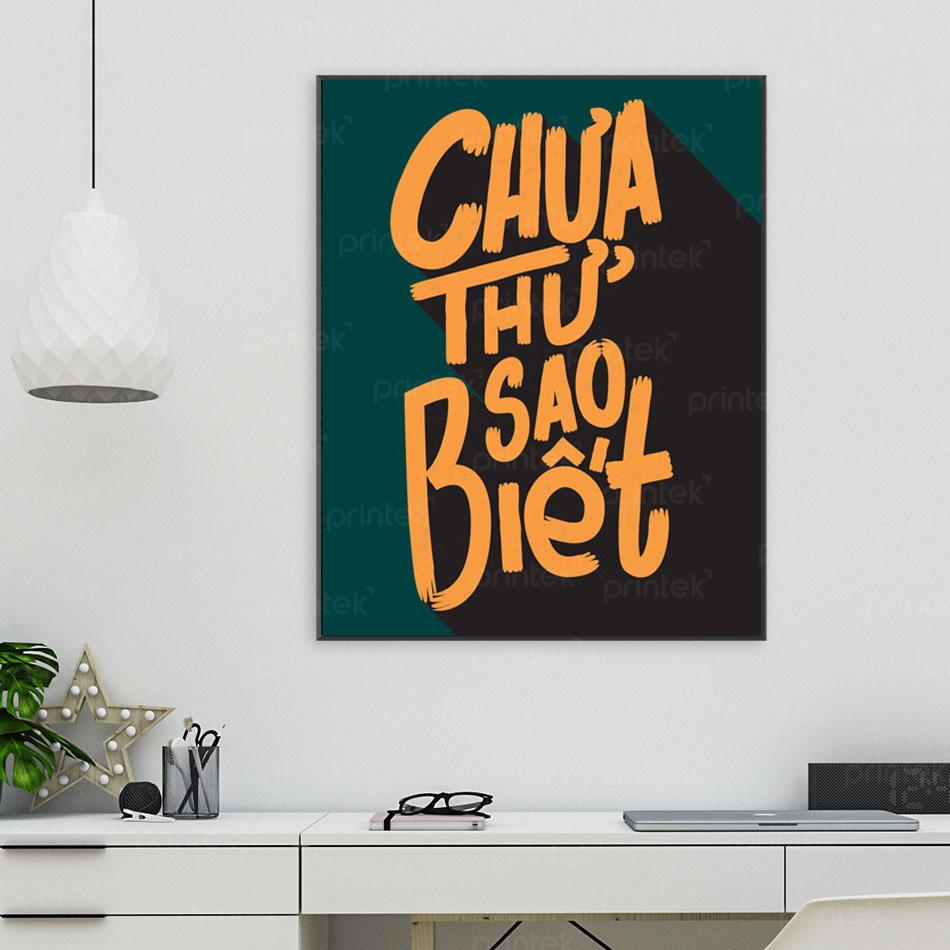Tranh động lực, tranh slogan văn phòng, cỡ 40x60cm – SL43