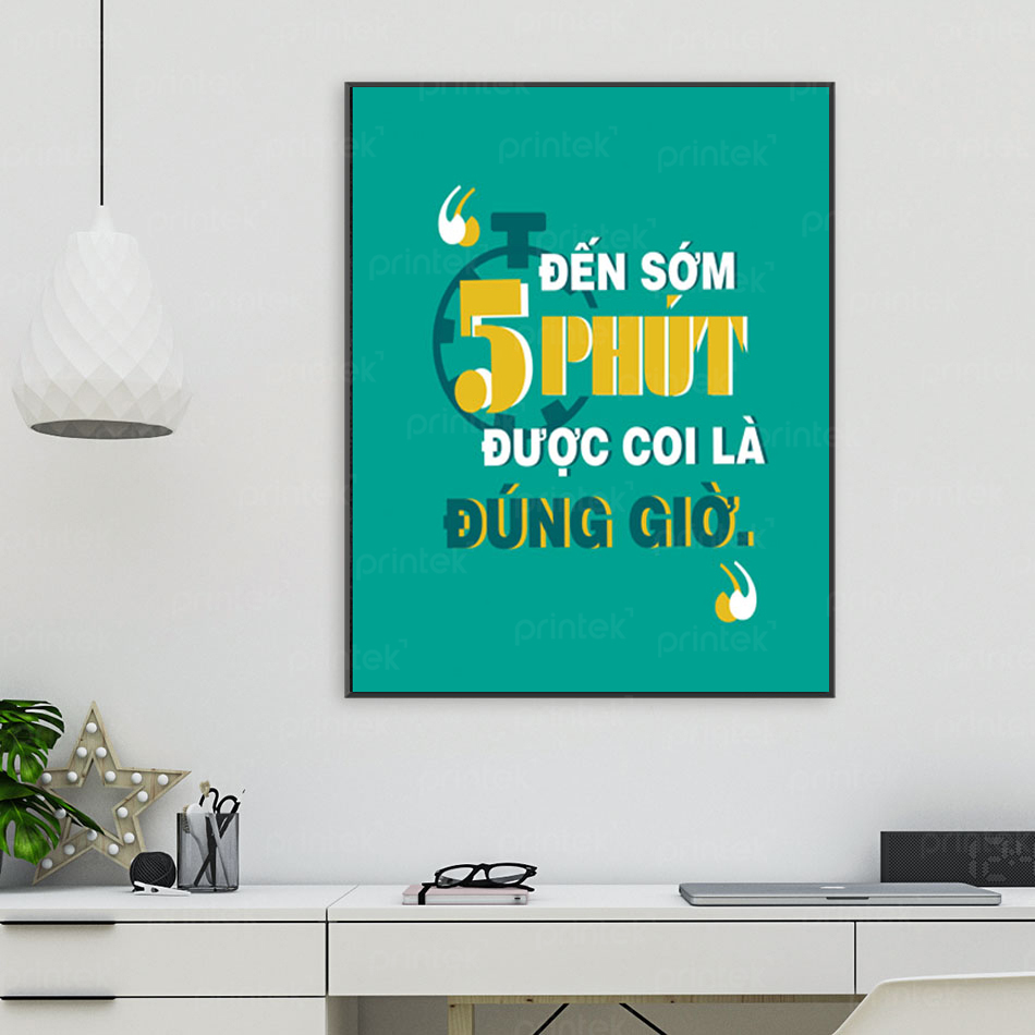 Tranh động lực văn phòng, cỡ 40x60cm – DL001-72