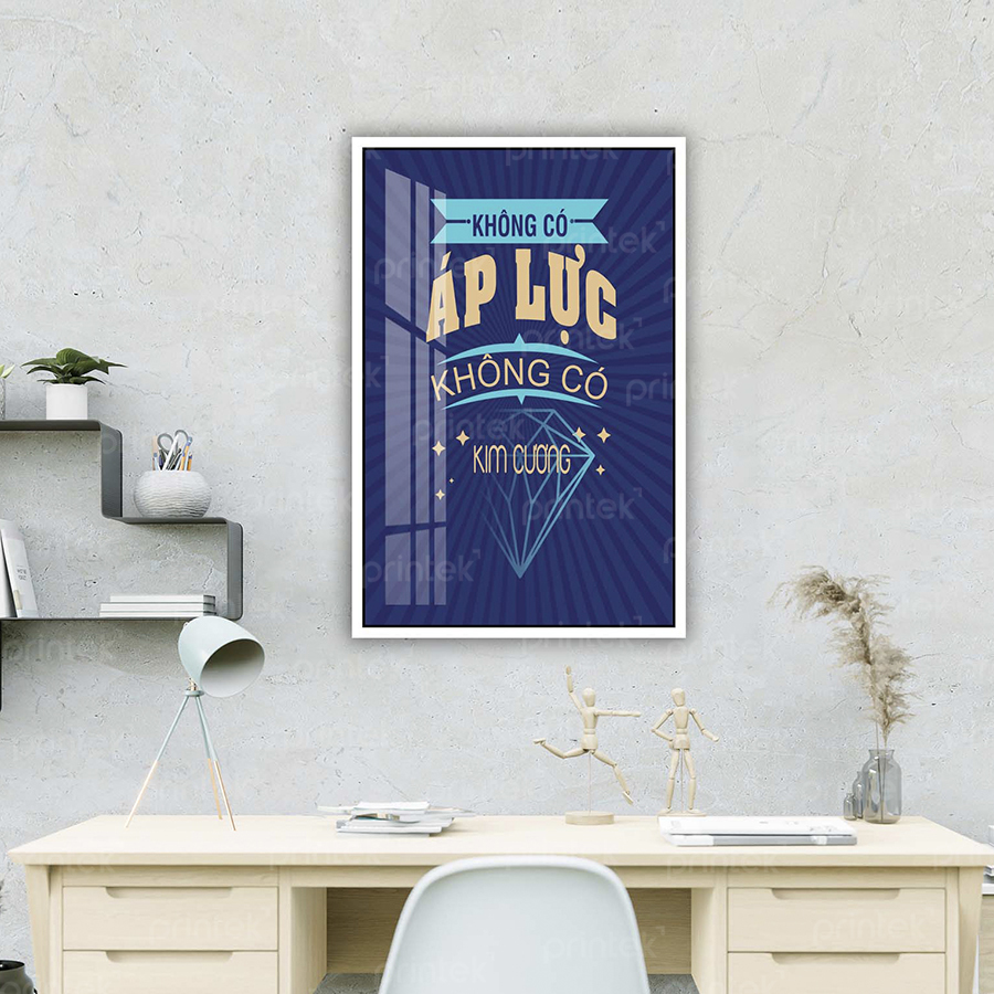 Tranh động lực văn phòng, tranh slogan – DL001-163