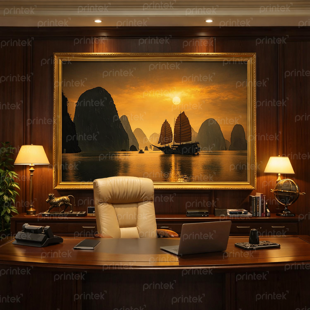 Tranh Hạ Long