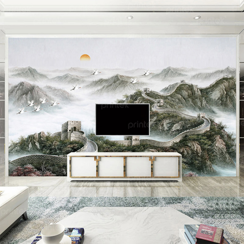Tranh dán tường phòng khách 3d - TB332458123