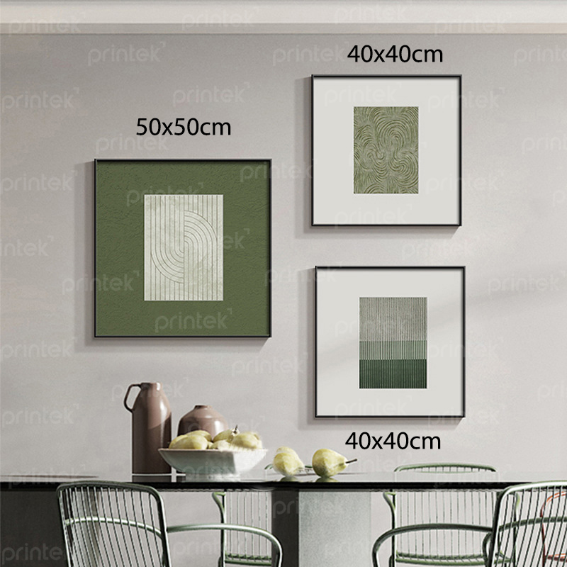 Trang trừu tượng tối giản, tranh khổ vuông - PT0165