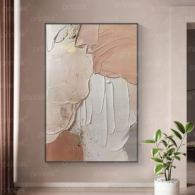 Tranh trừu tượng Wabi Sabi, in theo yêu cầu - TK1757
