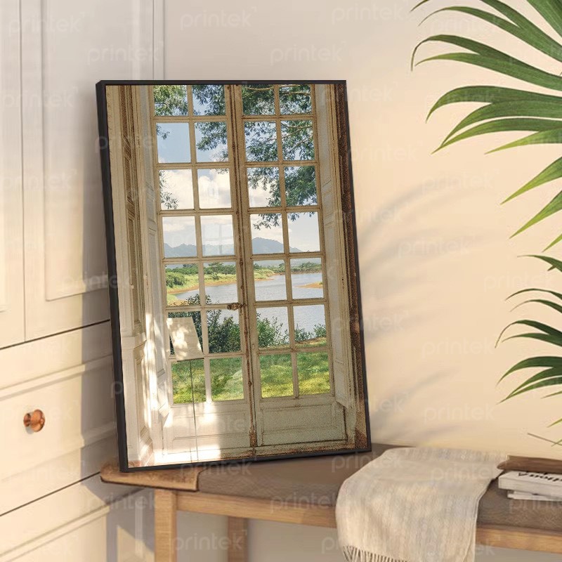 Tranh cửa sổ, tranh treo tường canvas - TT9594