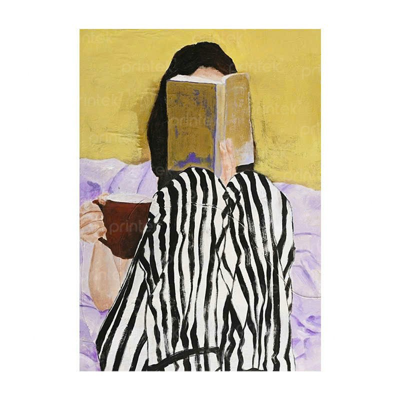Tranh chân dung cô gái, tranh treo tường canvas - CD4773