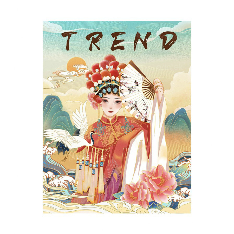 Tranh dán tường nhà hàng - 01CN01M